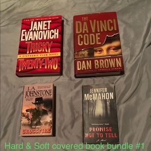 Hard & Soft covered book bundle #1